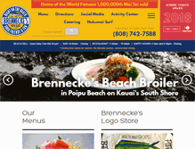 Tablet Screenshot of brenneckes.com